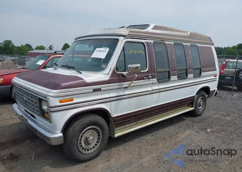 1991 Ford Econoline E150 Van from USA, damaged, VIN 1FDEE14N6MHA13731